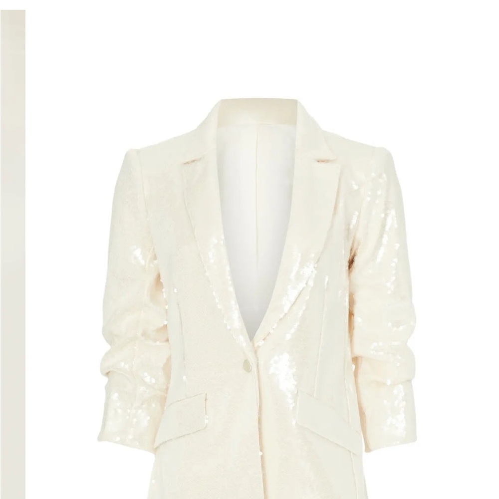 NWT! Cinq a Sept Kimmi Sequin Blazer